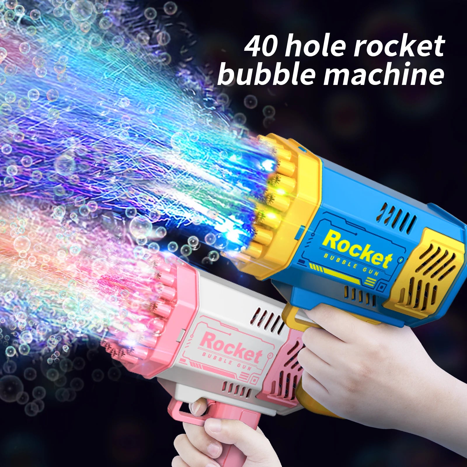 Electric Bubble Rocket Launcher